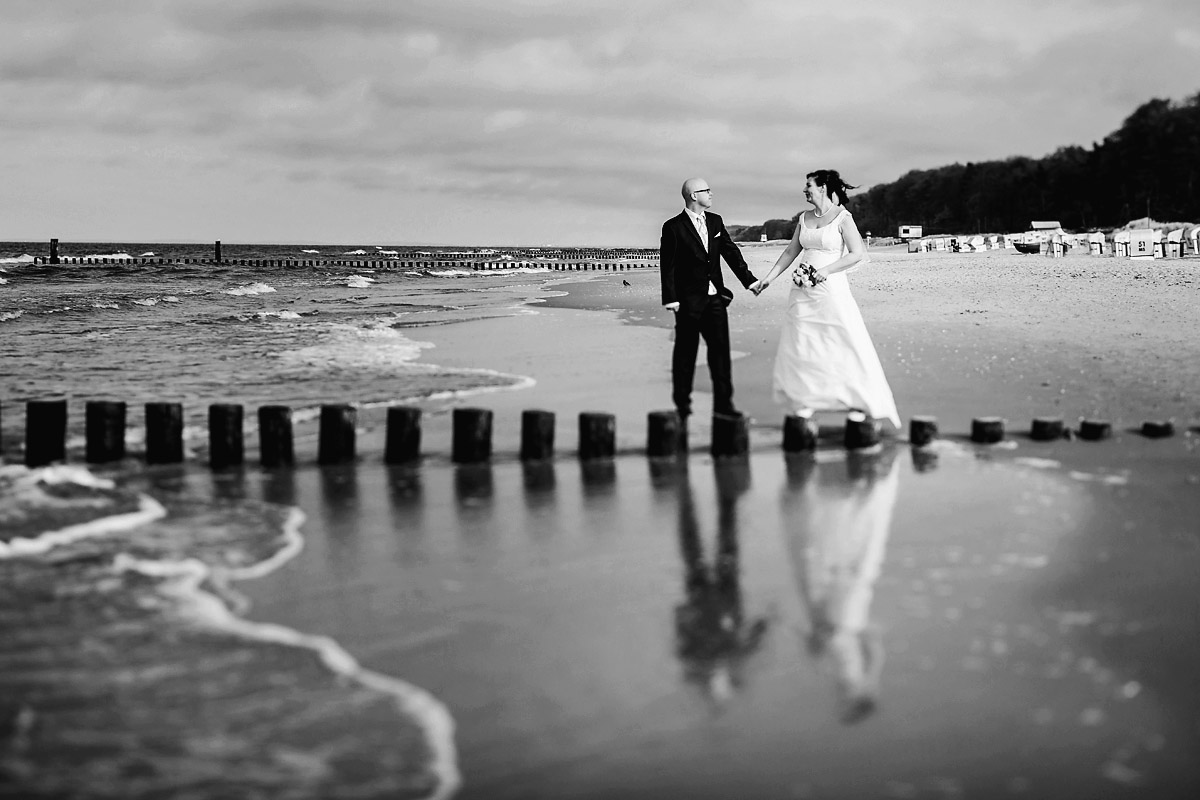 Hochzeitsfotograf Hochzeitsportrait Usedom Ahlbeck Heringsdorf