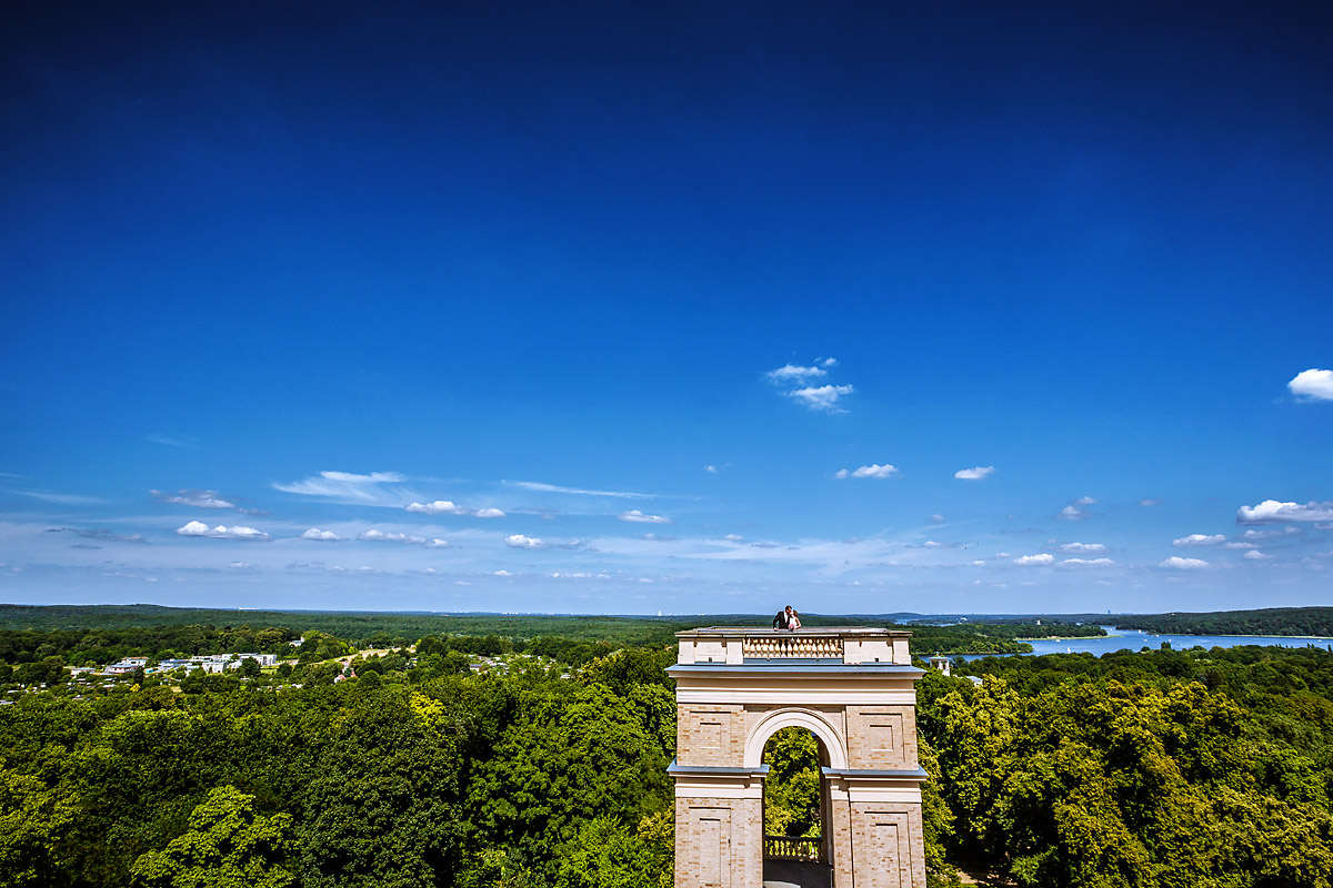 Hochzeitsfotograf Potsdam Pfingstberg Bellevedere