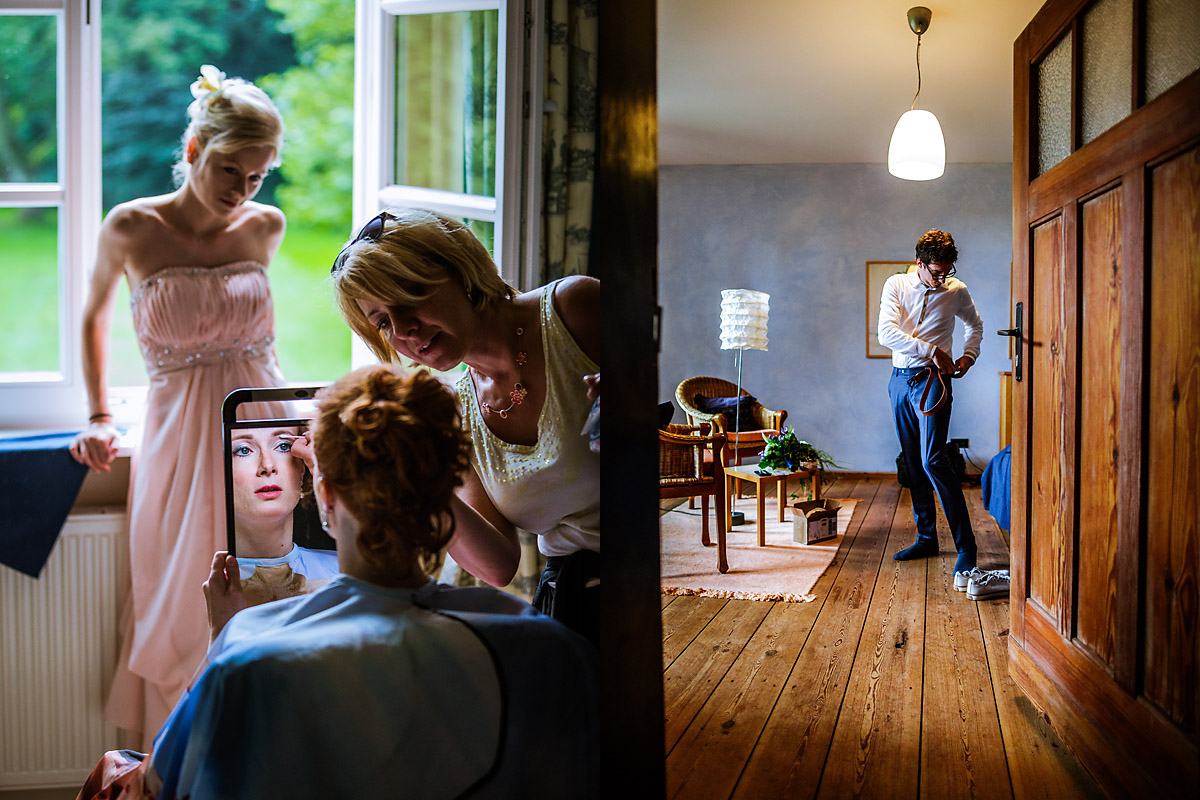 Hochzeit Brandenburg Fotograf Reportage Schloss Karow Müritz